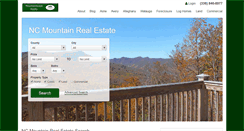Desktop Screenshot of mountainscaperealty.com